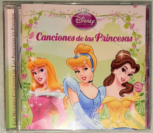 Cd Las Mejores Canciones De Las Princesas Disney 2012