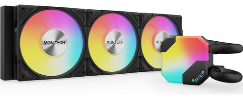 Montech Hyperflow Argb 360 - Refrigerador Líquido Para Cpu A
