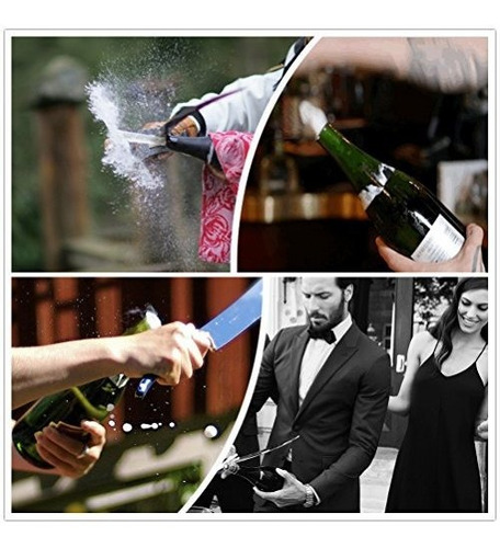 Coz Champagne Espada Del Sable Del Cuchillo Del Abrelatas De