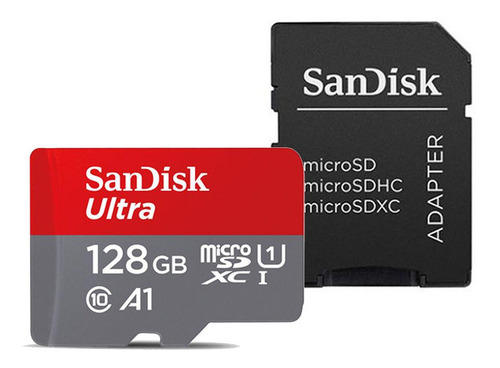 Sandisk Ultra - Tarjeta De Memoria (128 Gb)