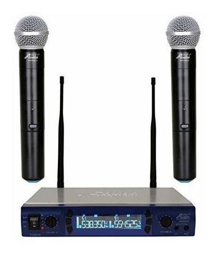 Audio2000s Awm6952xx Sistema De Microfono Inalambrico