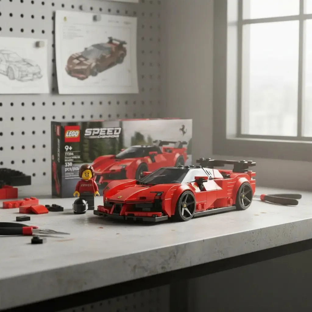 Lego Speed Champions Super Carros E Esportivos 339 Ferrari Sf90 Xx