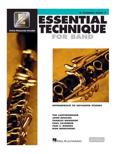 Essential Technique For Band, Bb Clarinet Book 3: Intermedia