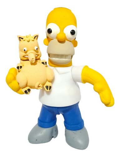 Juguete Figura Los Simpson Parodia Clasico Homero 