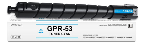 4 Toner Compatible Gpr C3325i C3330i C3525i C3530 Gpr-53