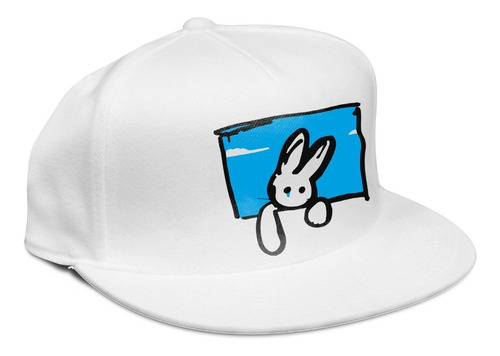 Gorras Planas Snapback Estampado Personalizado - Bunny