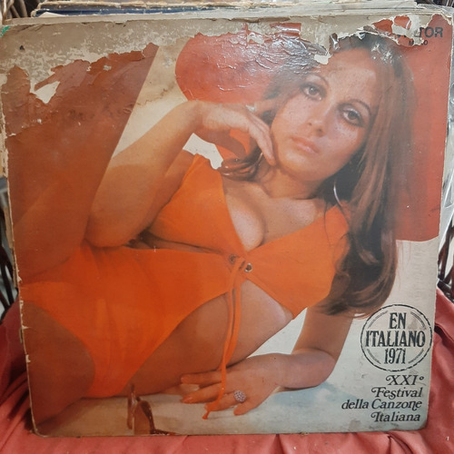 Vinilo 21 Festival Canzone Italiana En Italiano 1971 O2