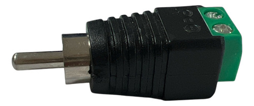 5 Conectores Rca Macho Cctv Audio Video Microfono Camaras
