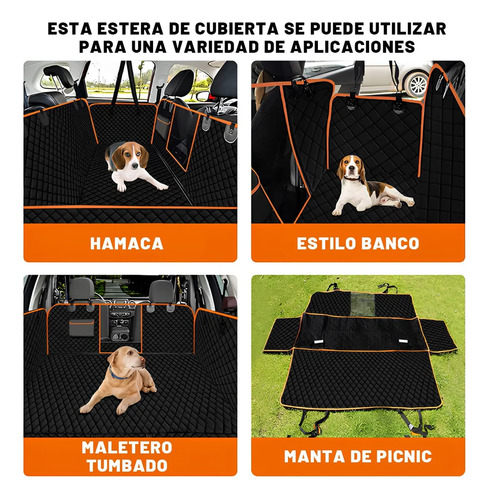 Protector De Cubre Asientos Para Perro Mascotas Impermeable