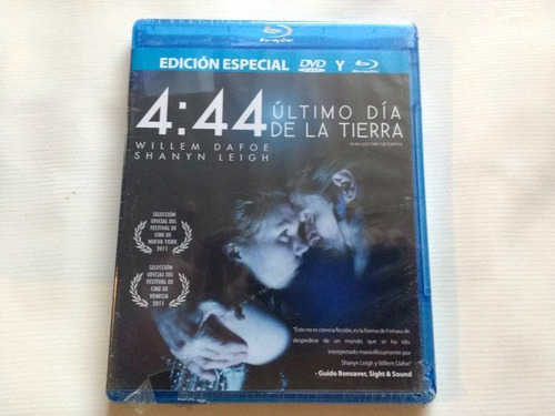 Blu Ray + Dvd 4:44 Último Día De La Tierra - Willem Dafoe