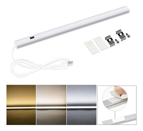Luz Del Armario Led, Versión Sensor De Cálido + 50cm