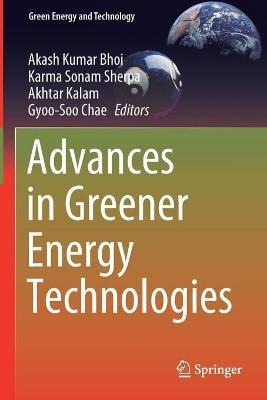 Libro Advances In Greener Energy Technologies - Akash Kum...