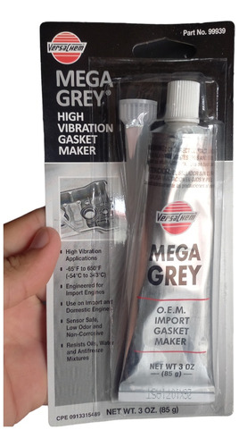 Silicon Versachem Original Mega Grey Cero Copia Mega Grey 