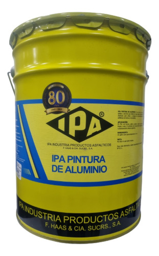 Ipa Pintura De Aluminio Cuñete 5 Galones