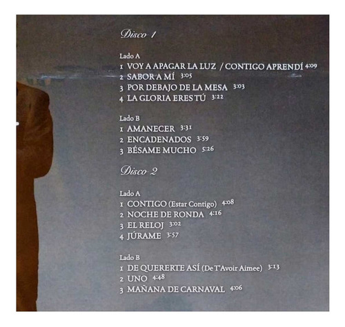 Coleccion Vinilos Luis Miguel Inolvidable N°7 Romances (2lp) Versión Del Álbum Colecciones La Nacion