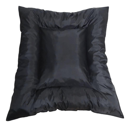 Colchoneta Colchon Cama Para Perro 100 X 70 Cm Negro Liso