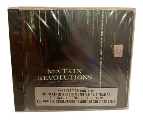 The Matrix Revolutions: Music From The Motion Picture Cd Cl