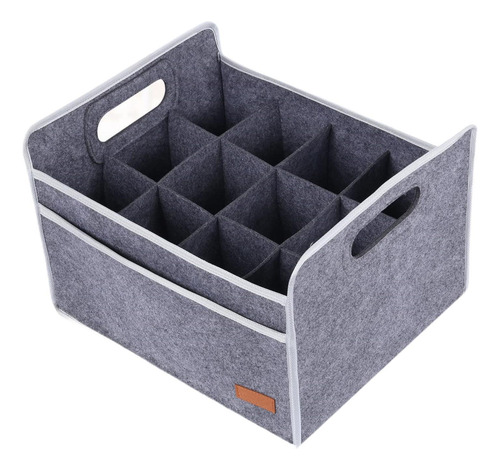 Caja Para Guardar 12 Botellas De Vino, Con Asa, Para