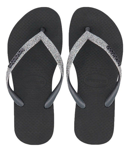 Ojotas Havaianas Originales Slim Glitter Asfl70