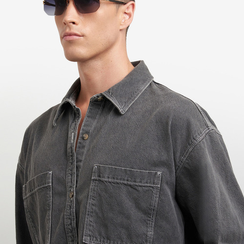 Óculos de sol masculinos Carrera 1070/s 207555rhl609o com design preto