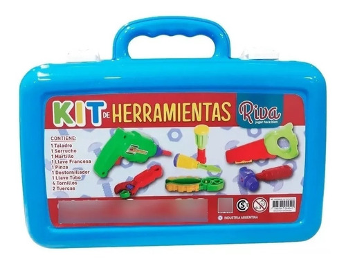 Kit Maletin Con Herramientas Infantil 454 Calesita 