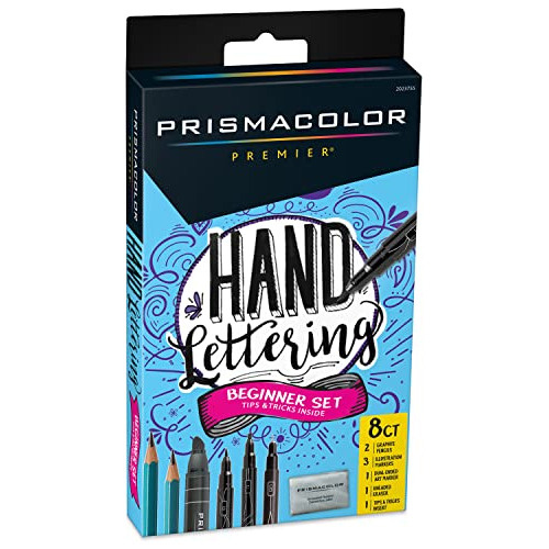 Prismacolor Premier Beginner Hand Lettering Set Con Marcador