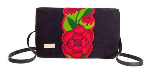 Imagen 1 de 6 de Bolsa Para Dama Curpiel Telar Artesanal Bolso Mujer Moda