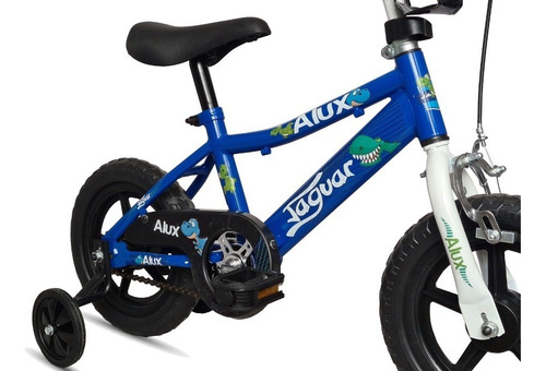 Bicicleta Para Niño Rodada 12 Llantas Entrenadoras Color Azul