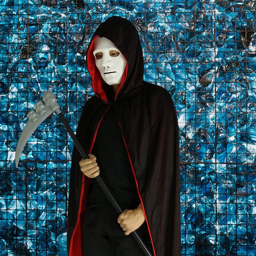 Capa De Disfraz Vampiro Halloween Para Hombre Mujer,