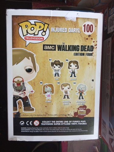 Funko Pop! Injured Daryl The Walking Dead