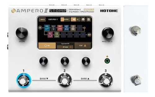 Controlador Dual Switch Ampero Stomp Ii