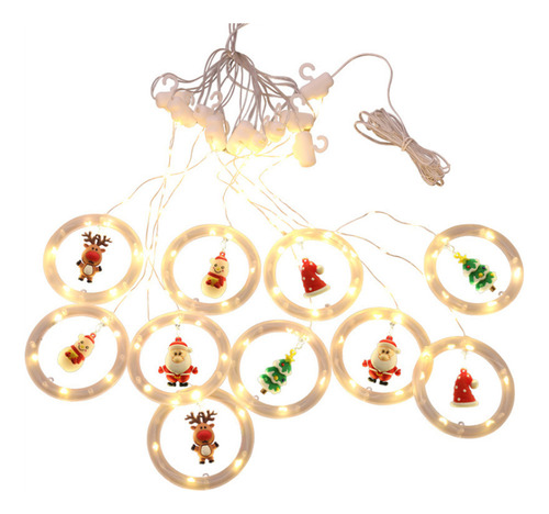 Lámpara Led Holiday Light Usb Para Decoración Navideña Con F