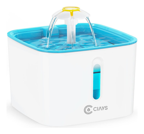 Ciays - Fuente De Agua Para Gatos, Fuente De Agua Automáti.