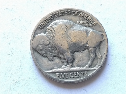 Moneda Plata Estados Unidos 5 Cents 1936 (Usado)