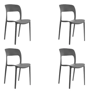 Silla De Diseño Nina X4 Unidades