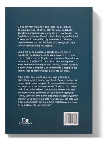 Conhecimento De Deus | Editora Vida Nova