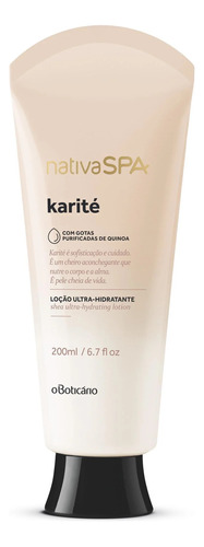 Loción Hidratante Corporal Nativa Spa Karité Oboticário