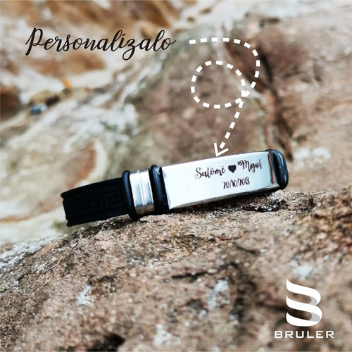 Pulseras Personalizadas Spotify Acero Inoxidable Grabadas
