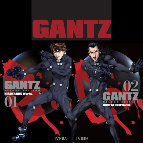 Gantz -deluxe Edition Tomos 1 Y 2 Ivrea