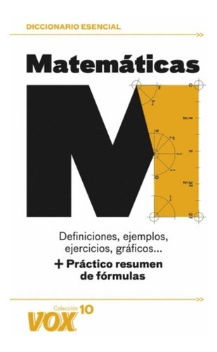 Libro Diccionario Esencial Matemáticas-nuevo