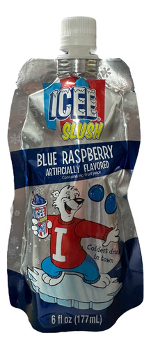 Icee Slush® Coldest Drink Blue Raspberry Raspado Mora Azul