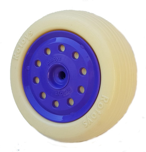 Imagen 5 de 5 de Rueda Original Rotoys Para Autos Andadores Incluye Taza