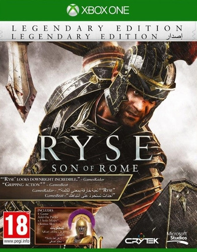 Jogo Novo Ryse Son Of Rome Legendary Edition Para Xbox One 