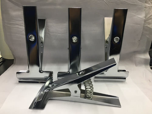 Imagen 5 de 6 de 4 Pinzas Manuales Para Sujetar La Tela Para Corte Tendido