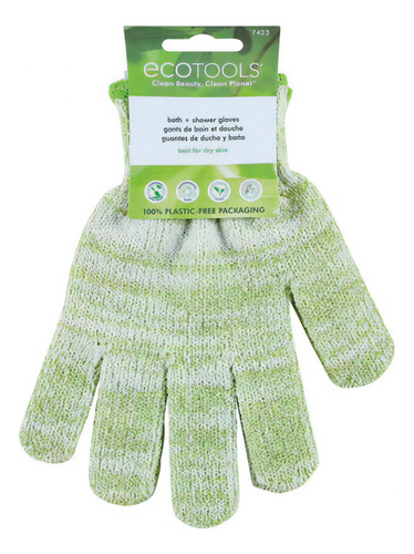 Ecotools Guantes Exfoliantes Color Transparente