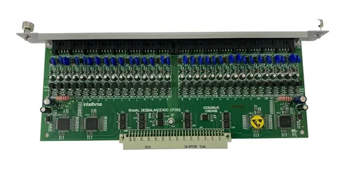 comprar Placa 32 Ramais Desbalanceados Pu002F Cp 192 E Cp 352 Intelbras