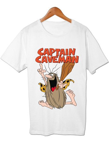 Capitan Cavernicola Retro Remera Friki Tu Eres