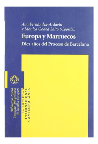 Libro Europa Y Marruecos De Goded Salto Monica