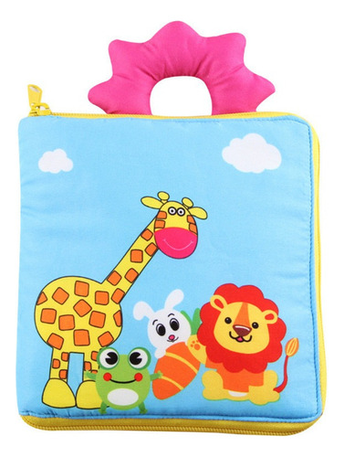 Z Montessori Baby Soft Cloth Book Juguetes Educativos Para