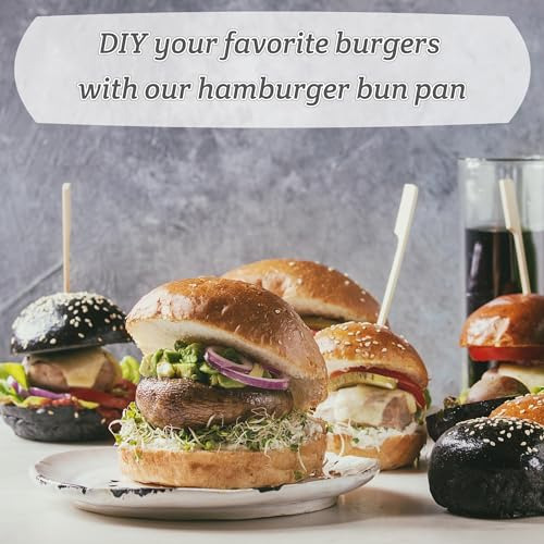 Molde Para Bollería De Hamburguesa, Molde De Pan De Silicona